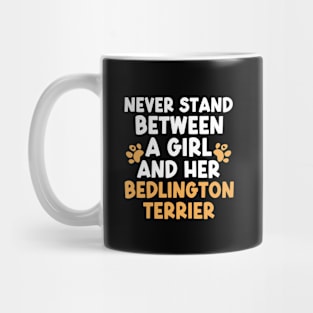 Bedlington Terrier Girl Mug